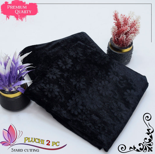 VELVET PLUCHI |2| PCS UNSTITCHED